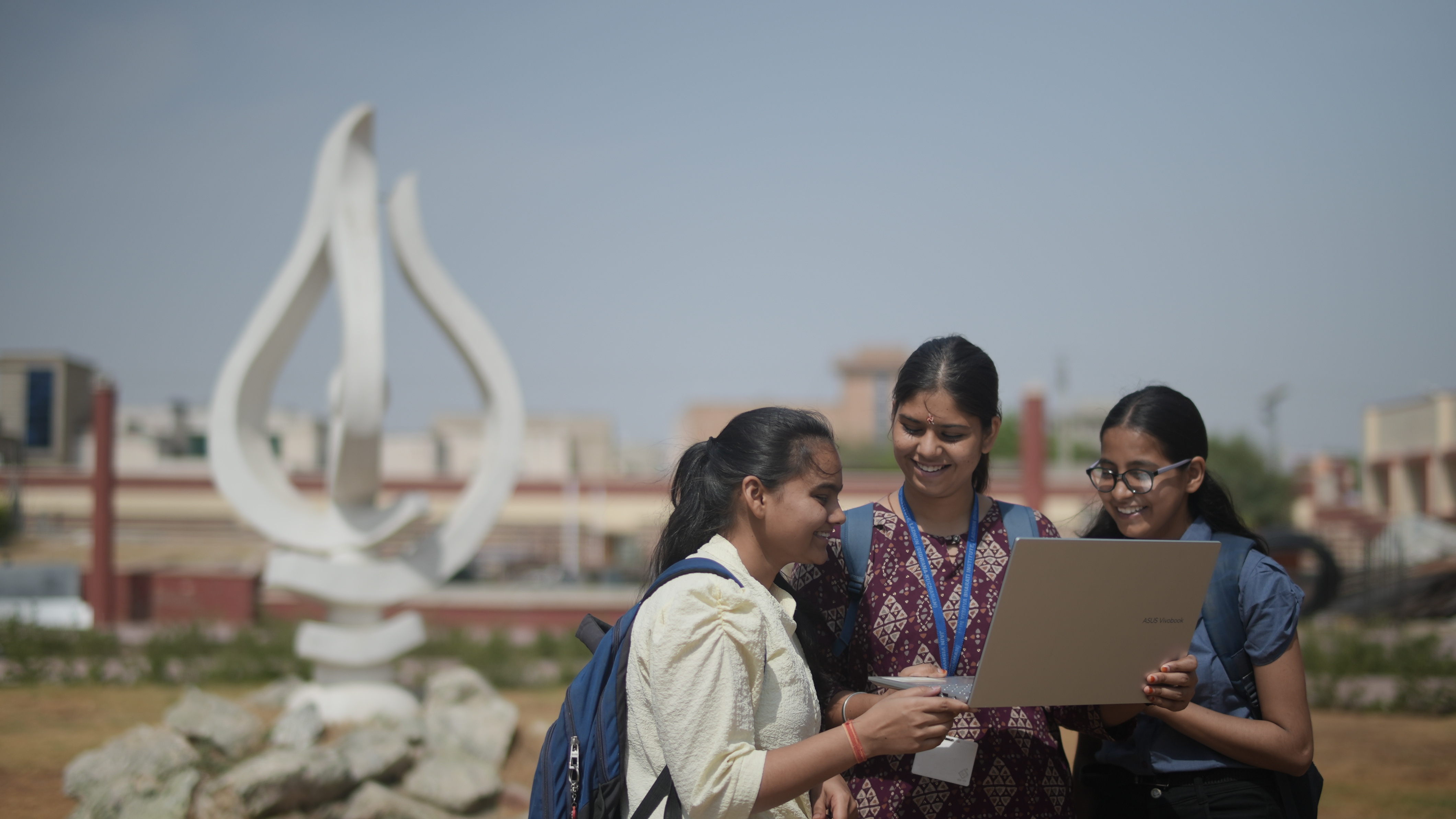 JVBI students applying for admission