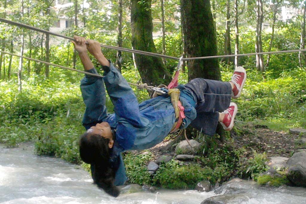 Adventure Sports — Rope Crossing