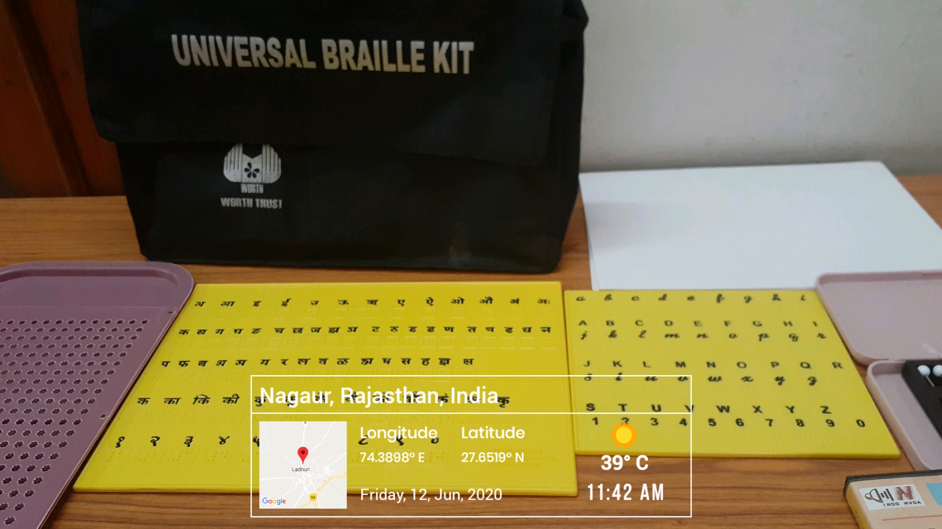 Disabled Friendly — Braille Kit