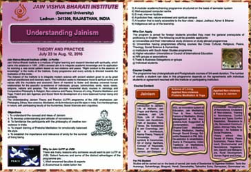 Understanding Jainism Programme Poster