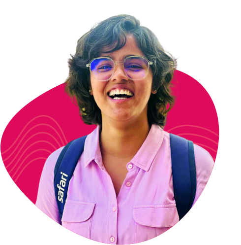 Smiling student