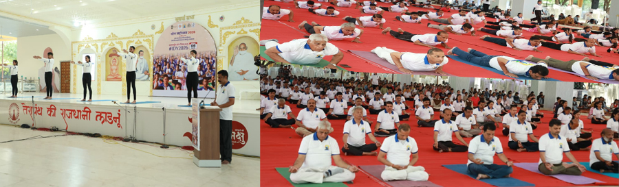 ’योग महोत्सव 2026’ में सैंकड़ों प्रतिभागियों ने लिया स्वस्थ जीवन का संकल्प