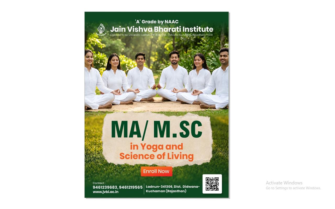 M.A./M.Sc. in Yoga and Science of Living