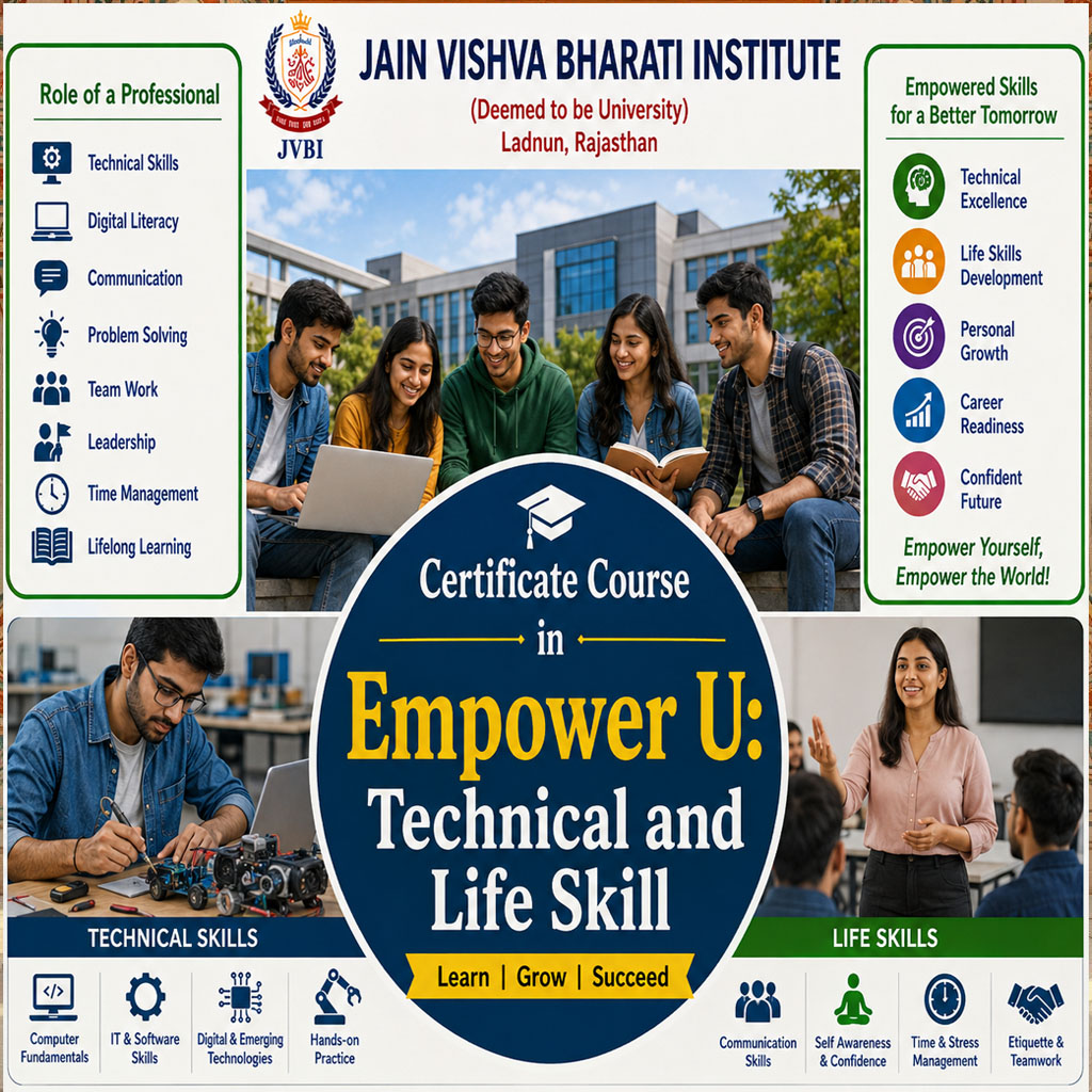 Certificate Course in Empower U: Technical and Life Skill