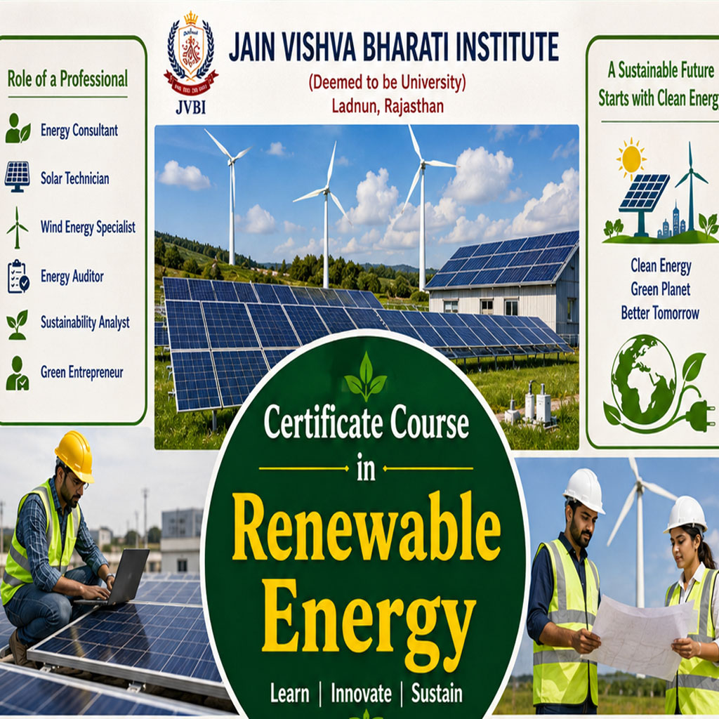 Certificate Course in Renewable Energy